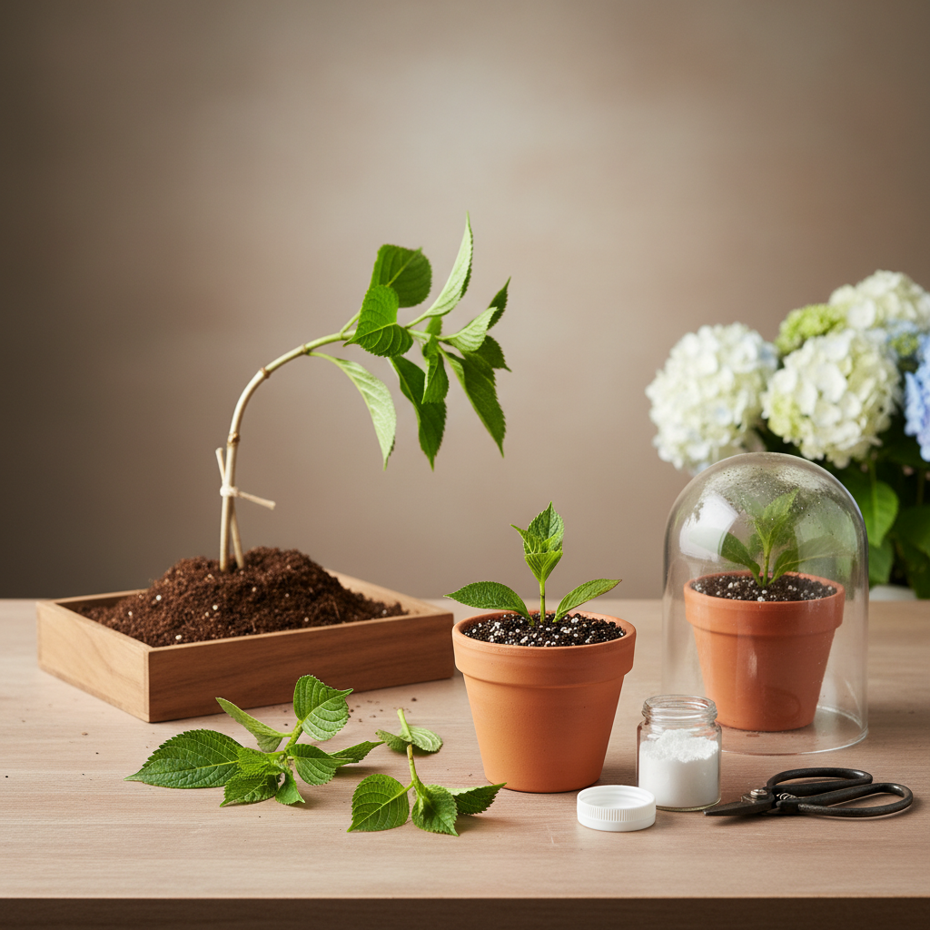 Hortenzijų dauginimas: ekspertų patarimai gausiam žydėjimui