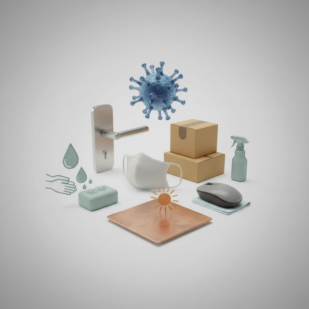 Virusai ant paviršių: kiek laiko išlieka ir ar pavojinga?